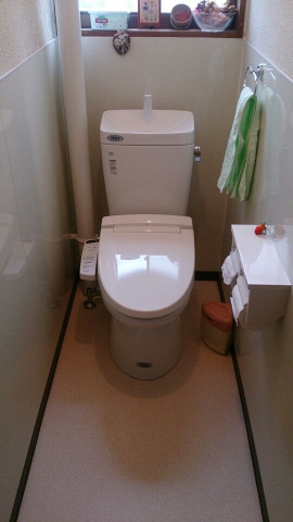 【高松牟礼店】和式トイレから洋式トイレへリフォーム工事　牟礼町　Ｋ様邸